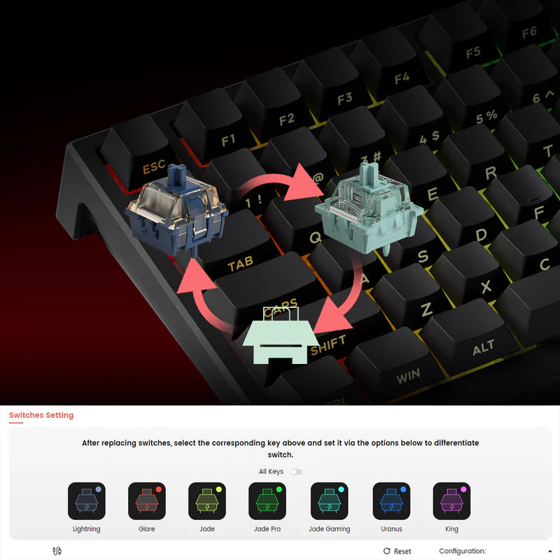 AKKO TAC75 HE (Wired/Magnetic Hall)