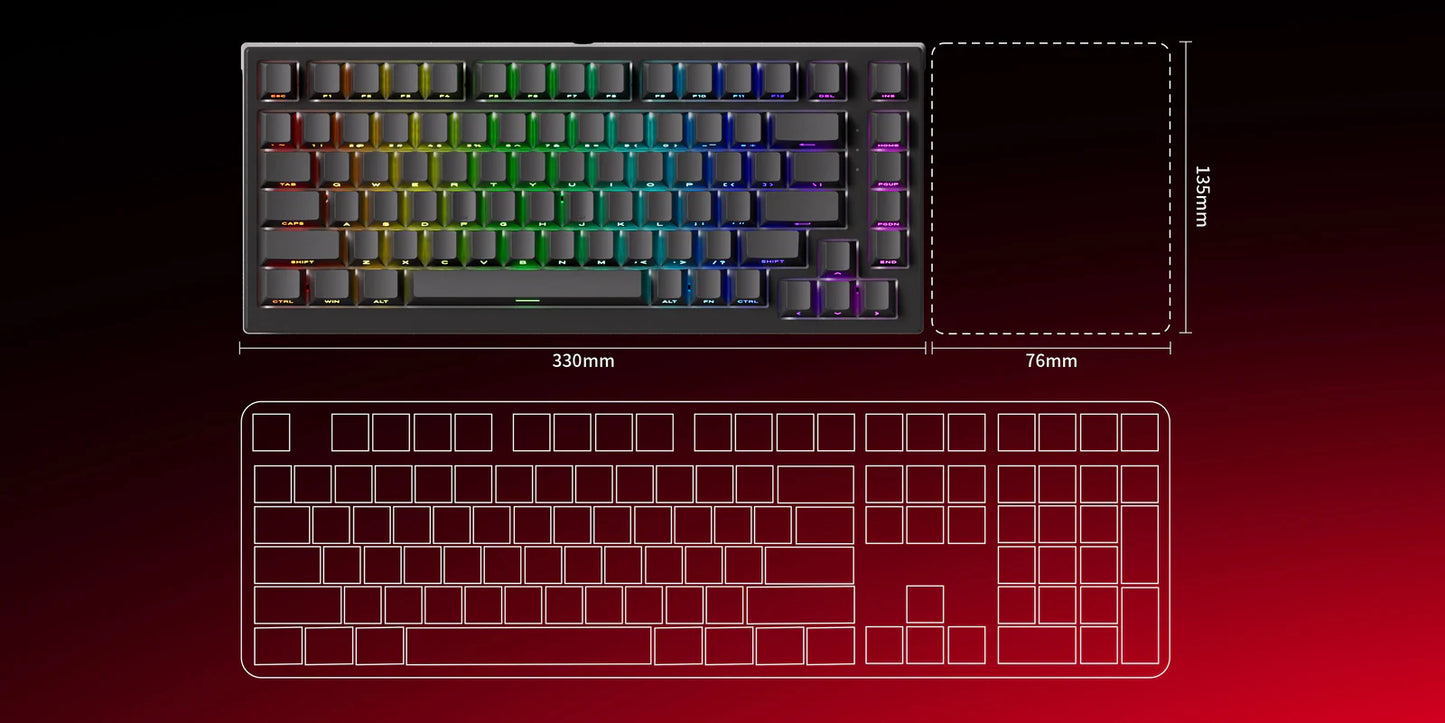 AKKO TAC75 HE (Wired/Magnetic Hall)